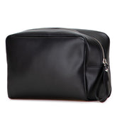 ヴァレンティノ VLTNロゴ ポーチ ブラック レザー レディース VALENTINO 【中古】